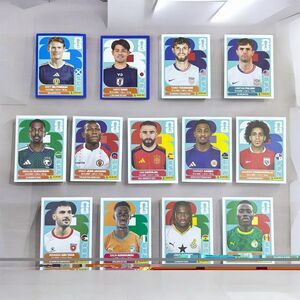2026 Panini FIFA Club World Cup Sticker Lot 13 Pulisic Carvajal Blue Parallel